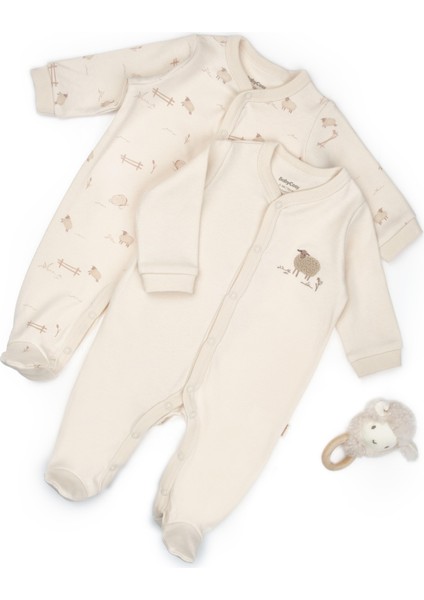 Bebek 2li Tulum %100 Organik Pamuk , Bebek - Yenidoğan- CSY8181