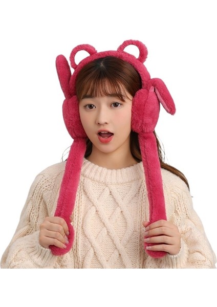 Tianzerunsevimli Hareketli Tavşan Kulaklıkları (Yurt Dışından)