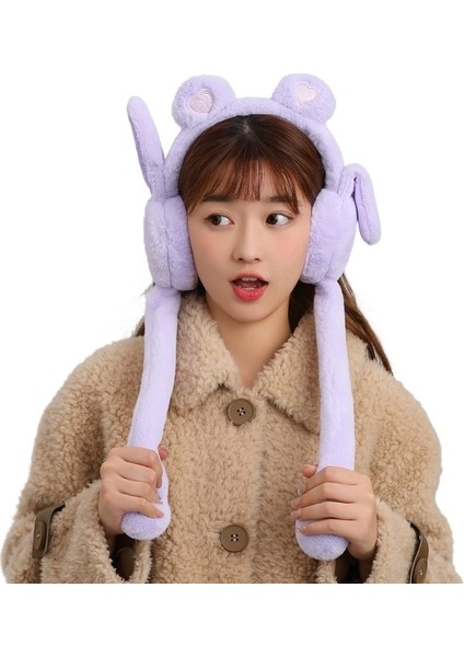 Tianzerunsevimli Hareketli Tavşan Kulaklıkları (Yurt Dışından)