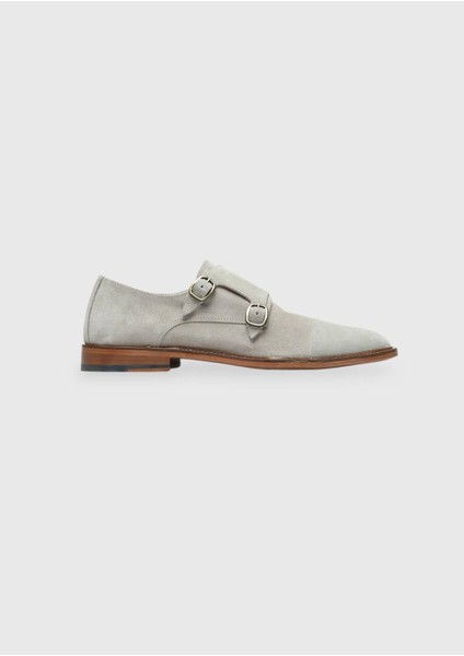 Bej Süet Klasik Loafer