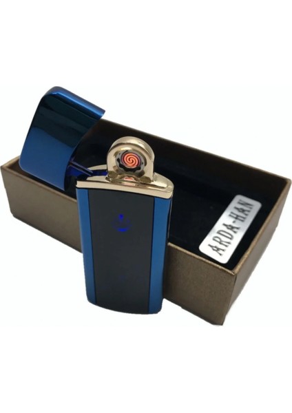 Dokunmatik Atatürk Imzalı Yazılı USB Şarj Edilebilir Çakmak