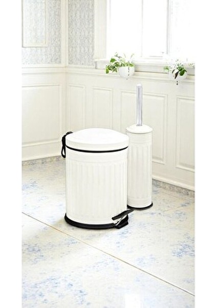 Ikili Banyo Seti Krem Vintage