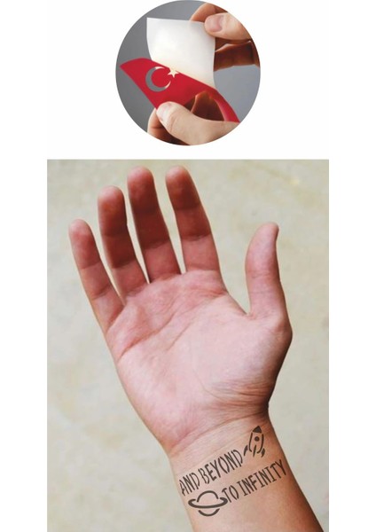 ve Sonsuzluğun Ötesinde Tattoo Geçici Dövme Şablonları Kına Kalıpları fiyatları