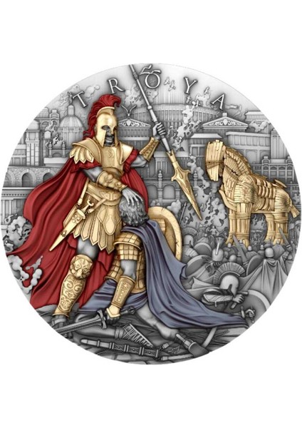 Agakulche Troya Gümüş Sikke Coin