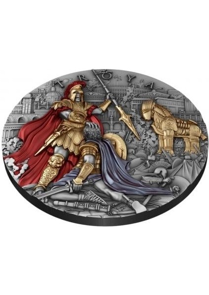 Agakulche Troya Gümüş Sikke Coin indirimleri