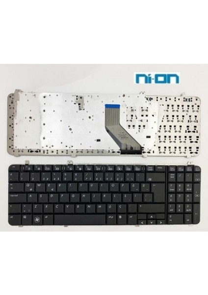 Nion Hp AEUT3G00040 Uyumlu Notebook Klavye (Siyah Tr)