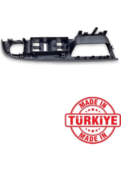 Volkswagen Vw Golf 5 Mk5 2004-2008 Sol Ön Kapı Kolu Cam Düğmesi Yuvası Çerçevesi Siyah 1K4868049C fiyatları