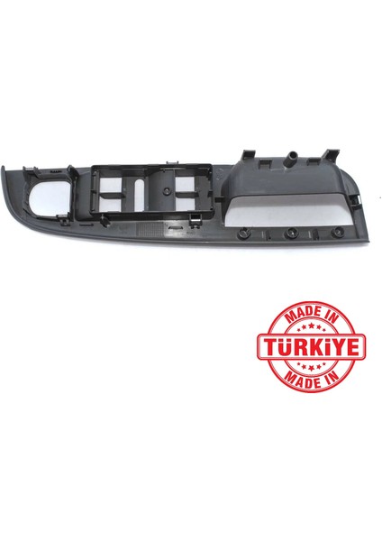 Volkswagen Vw Golf 5 Mk5 2004-2008 Sol Ön Kapı Kolu Cam Düğmesi Yuvası Çerçevesi Siyah 1K4868049C fırsatları