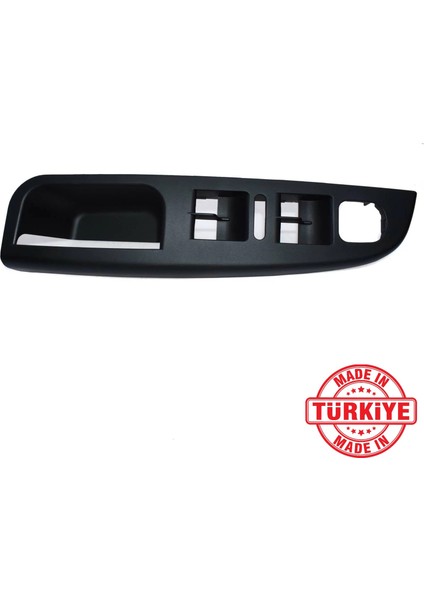 Volkswagen Vw Golf 5 Mk5 2004-2008 Sol Ön Kapı Kolu Cam Düğmesi Yuvası Çerçevesi Siyah 1K4868049C indirimleri