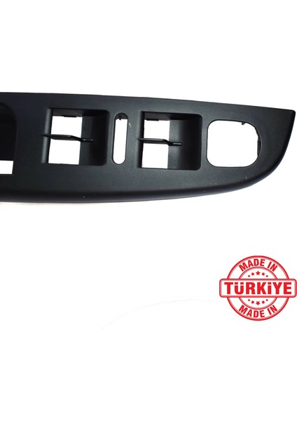 Volkswagen Vw Golf 5 Mk5 2004-2008 Sol Ön Kapı Kolu Cam Düğmesi Yuvası Çerçevesi Siyah 1K4868049C