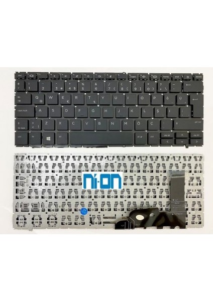 Nion Hp Elitebook 1040 G9 Notebook Klavye (Siyah Tr)
