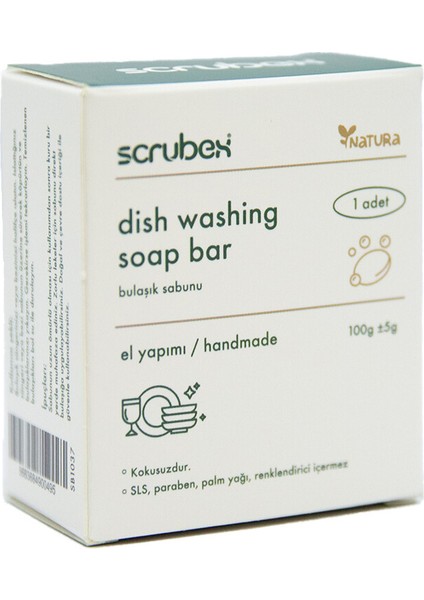 Natura Doğal Bulaşık Sabunu 100 gr