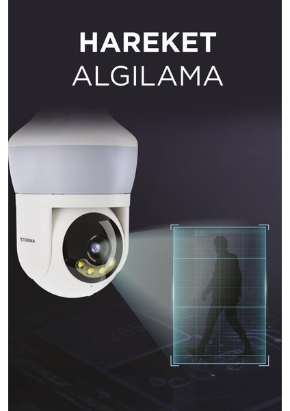 Cmr-26 Beyaz 360° Full Hd 1080P Ampül Wifi Smart Ip Güvenlik Kamerası fırsatları