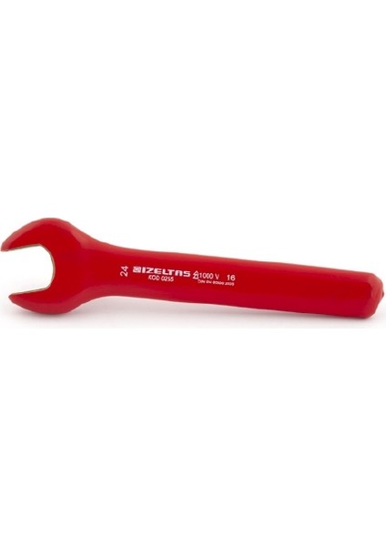 Izeltaş 0255 01 0011 11MM Süper Izole Çatal Tek Ağız Anahtar