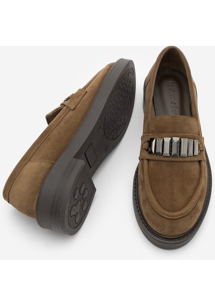 Kadın Loafer Makosen Tokalı Günlük Ayakkabı Vilyum indirimleri