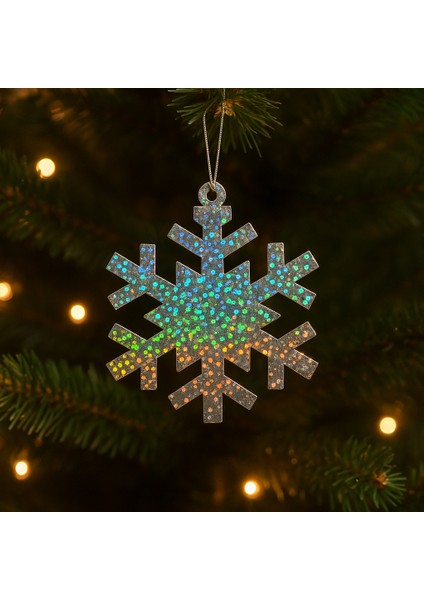 5’li Hologram Yılbaşı Ağacı Süsü Seti – Parlak Holografik (Ipli Asılabilir, 5 Farklı Model) indirimleri