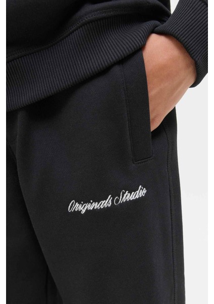 JPSTKANE NORREBRO SWEAT P Siyah Erkek Çocuk Eşofman Altı