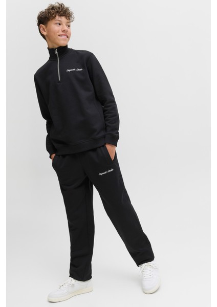 JPSTKANE NORREBRO SWEAT P Siyah Erkek Çocuk Eşofman Altı