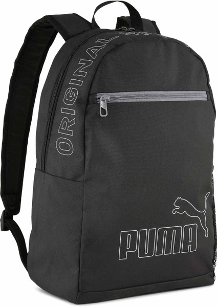 PHASE Backpack II PU Siyah Erkek Sırt Çantası