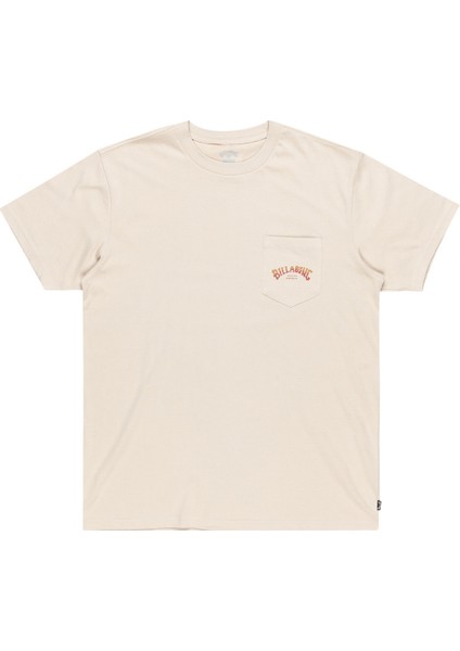 STACKED ARCH PKT Pembe Erkek Kısa Kol T-Shirt