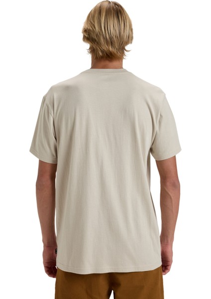 STACKED ARCH PKT Pembe Erkek Kısa Kol T-Shirt