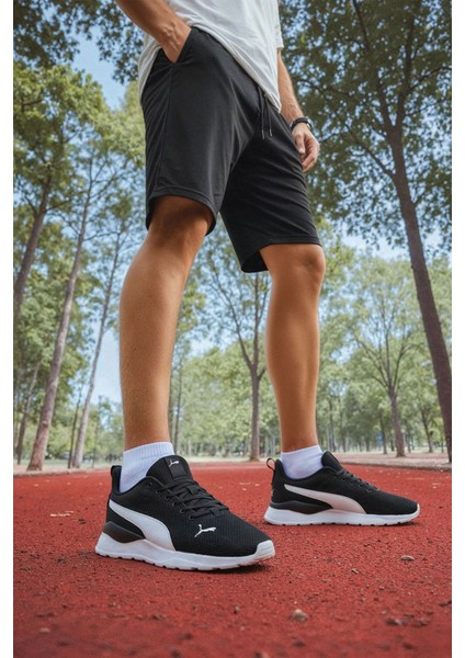 Anzarun Lite Siyah Erkek Koşu Ayakkabısı
