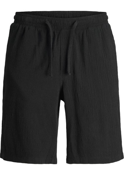 JPSTJAIDEN JJCRINKLE Siyah Erkek Çocuk Şort