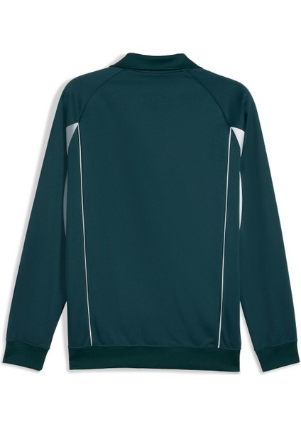 Sport Poly Track Jac Yeşil Erkek Fermuarlı Sweatshirt