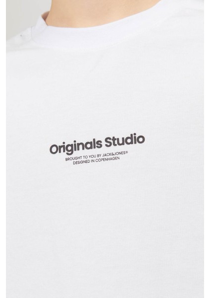 JORVESTERBRO TEE SS CREW Beyaz Erkek Çocuk Kısa Kol T-Shirt