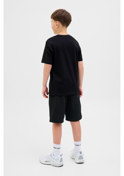 JPSTVESTERBRO SWEAT Siyah Erkek Çocuk Şort