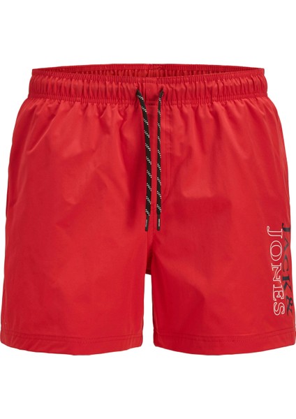 JPSTMAUI JJSWIM LOGO AKM Kırmızı Erkek Çocuk Şort