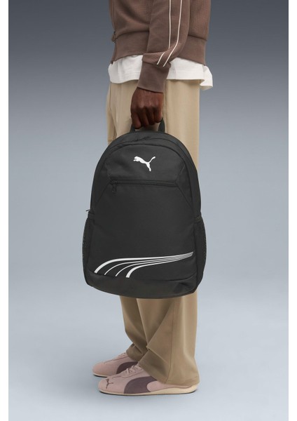 FUNDAMENTAL Backpack Siyah Unisex Sırt Çantası