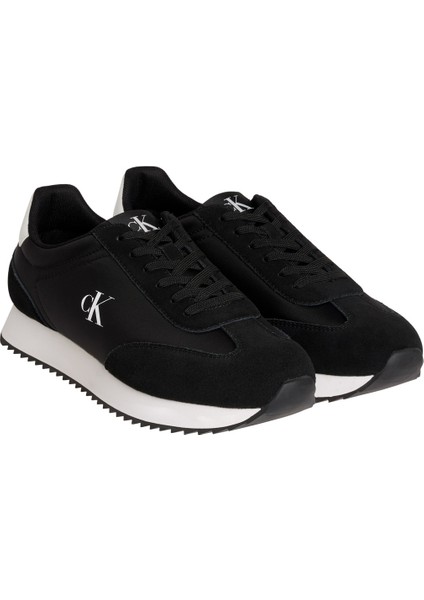 RETRO RUNNER LACE UP NY-S Siyah Erkek Sneaker