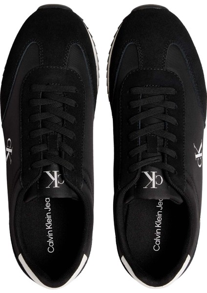 RETRO RUNNER LACE UP NY-S Siyah Erkek Sneaker