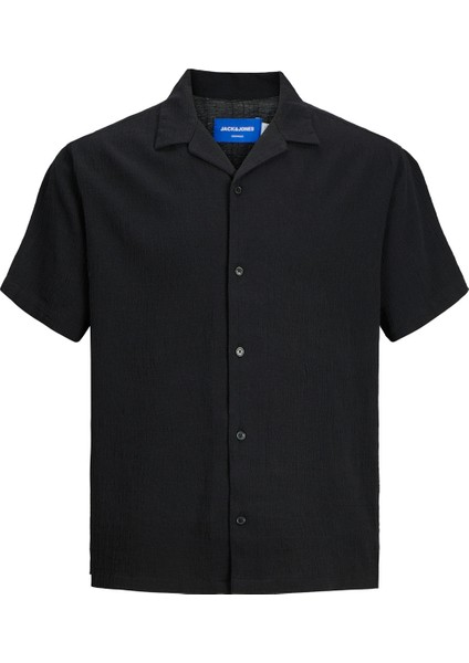 Jorluke Crınkle Ss Jnr Siyah Erkek Çocuk Gömlek