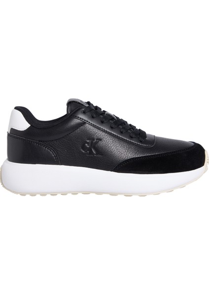 Athleısure Runner Mg Lth Siyah Kadın Sneaker