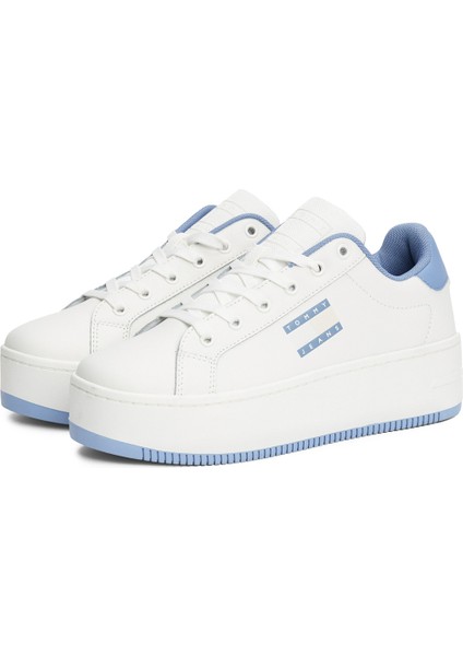 TJW FLATFORM ESS Mavi Kadın Sneaker