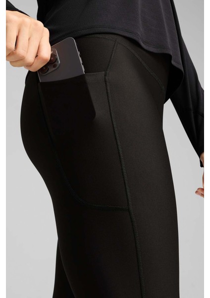 W RUN VELOCITY FL TIGHT Siyah Kadın Tayt