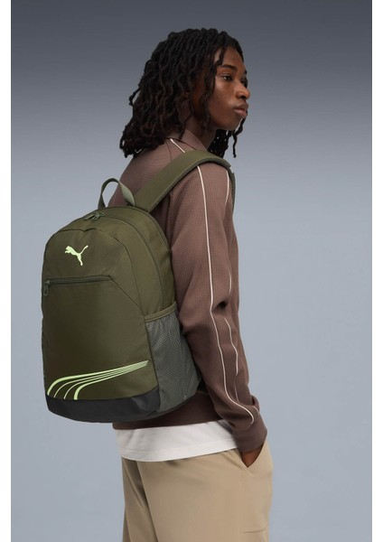 Fundamental Backpack Keten Yesılı Unisex Sırt Çantası