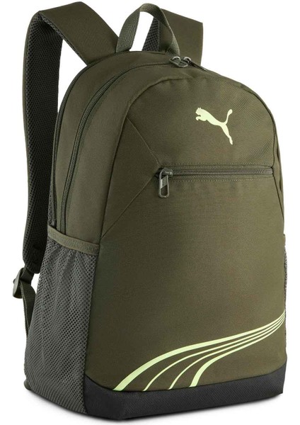 Fundamental Backpack Keten Yesılı Unisex Sırt Çantası