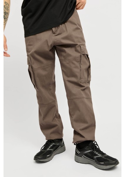 Jpstkane Jonnıe Cuffed Kahverengi Erkek Pantolon