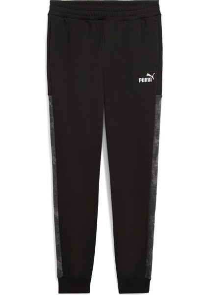 Ess Camo Sweatpants Fl cl Siyah Erkek Eşofman Altı
