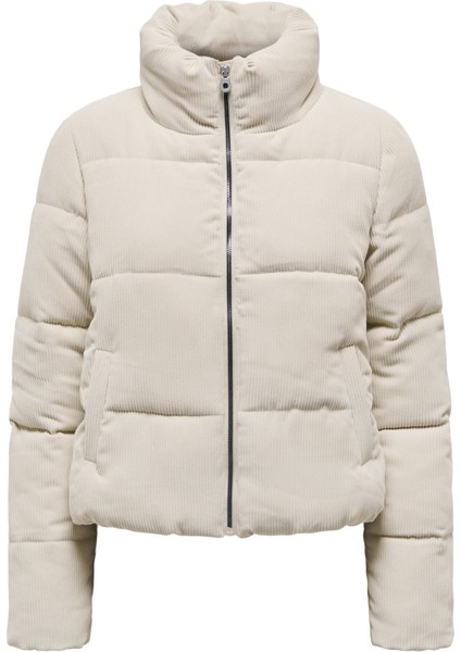 ONLNEWDOLLY CORDUROY PUFF Bej Kadın Mont