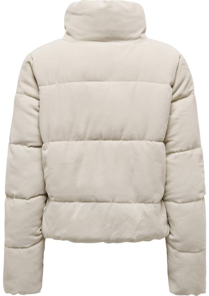 ONLNEWDOLLY CORDUROY PUFF Bej Kadın Mont