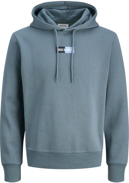 JJPAN SWEAT HOOD Gri Erkek Sweatshirt