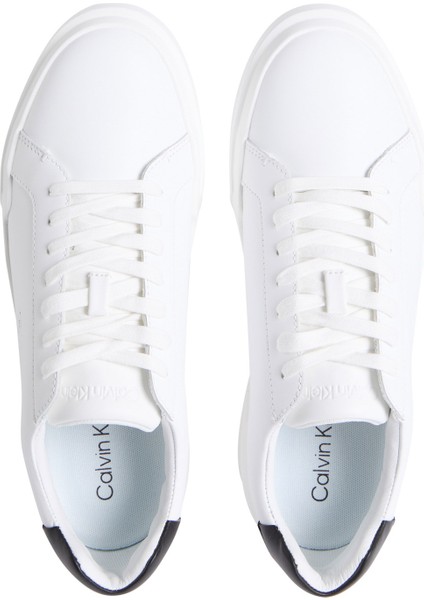 CHUNKY CUPSOLE LACEUP LTH Beyaz Erkek Sneaker