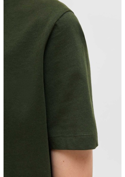 Jjpan Tee Ss Crew Neck Jn Haki Erkek Çocuk Kısa Kol T-Shirt