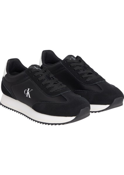 RUNNER LACEUP MG NYLON MI Siyah Kadın Sneaker