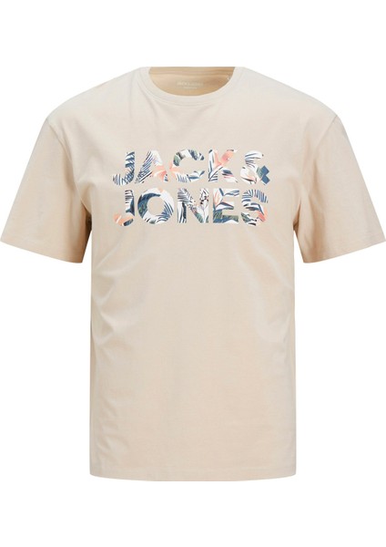 Jjebryan Corp Logo Tee Pudra Erkek Çocuk Kısa Kol T-Shirt