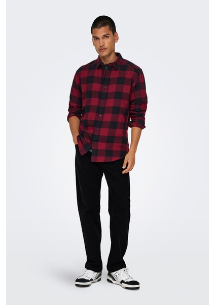 Only&sons Onsedge Straıght Box Taı Siyah Erkek Pantolon